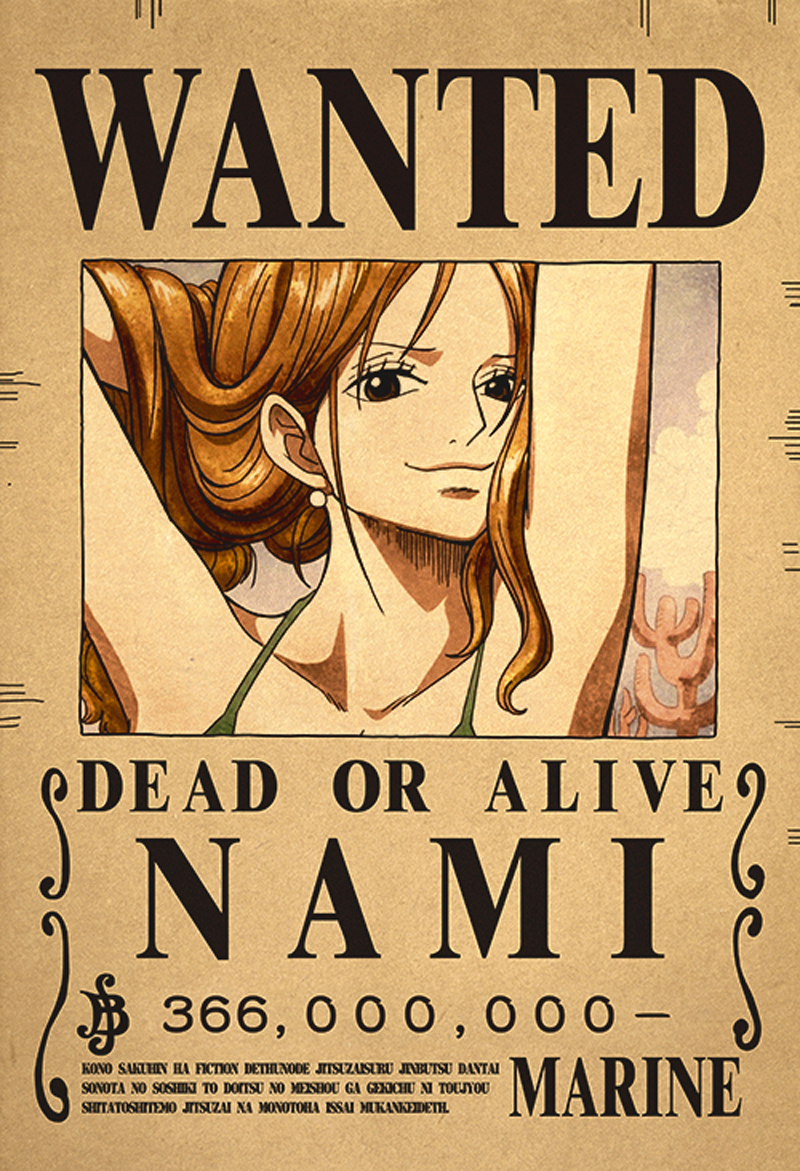 Anime Luffy Gear 5 One Piece Bounty Wanted Posters, 4 Emperors Law ...