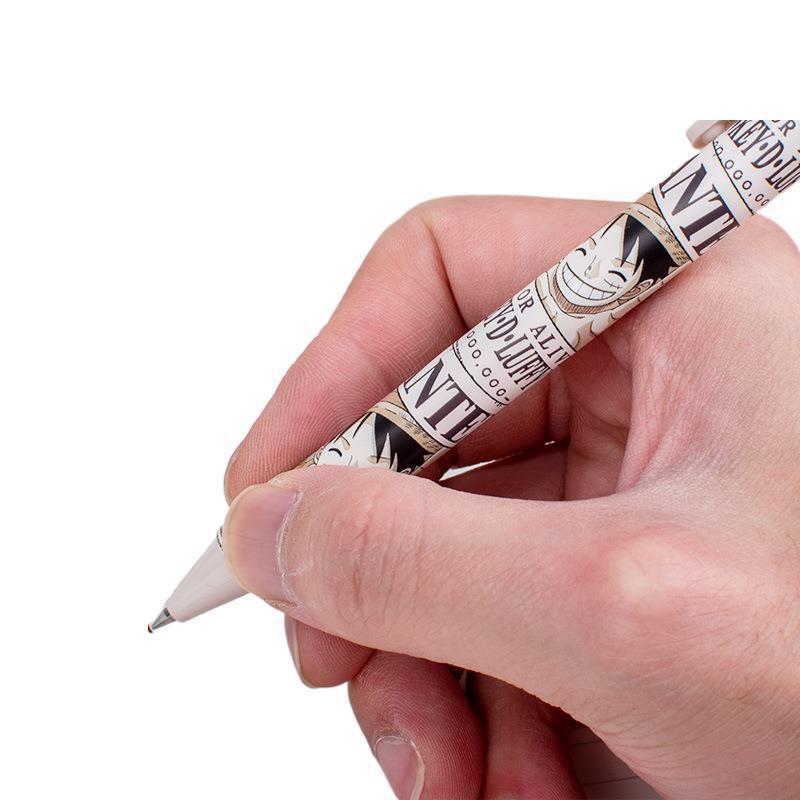 Stylo-Encre-Noir-de-0-5mm-Luffy-Zoro-Nami-Usopp-C-Franky-Brook-Jinbe-Cadeau-d-4
